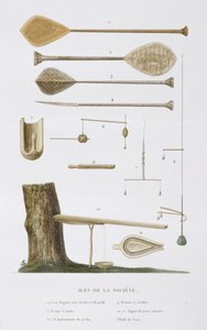 Society Islands: Pangas, Fishing Hooks and Other Tools, from 